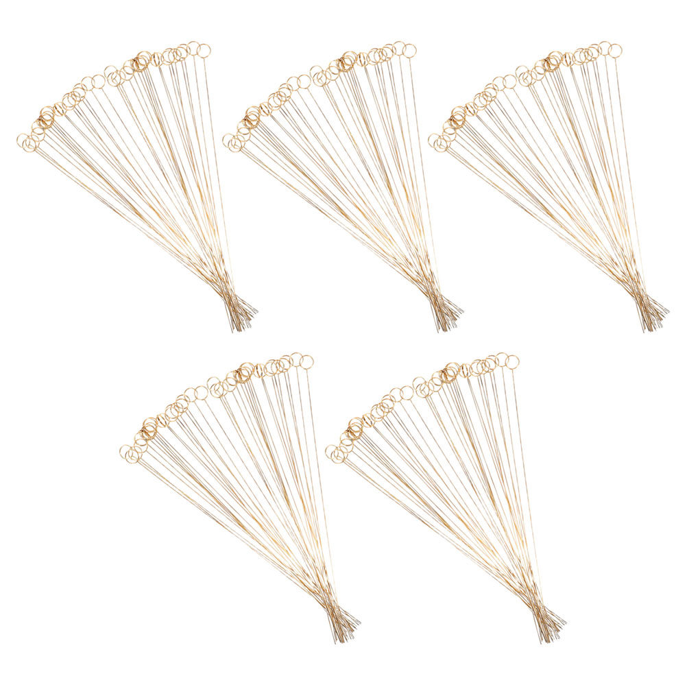 Centerpiece Stick - 100個入りメタルフラワーカードホルダースティック、ゴールドの花柄ピッククリップ、ウェディングセンターピース、写真ディスプレイ、フラワーアレンジメント、メモ用