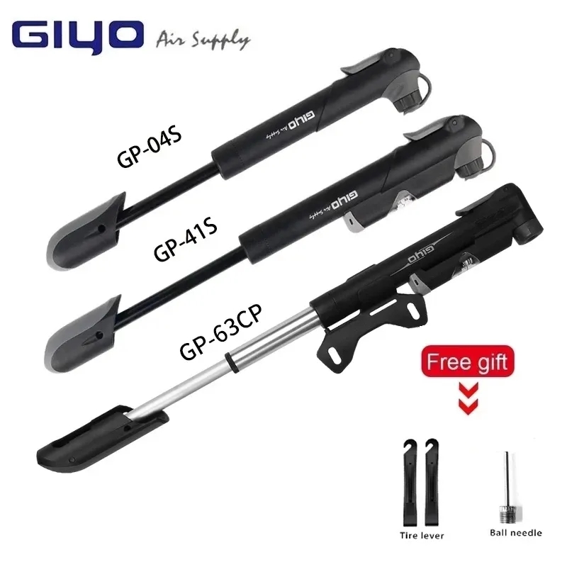 Balloon Pump Hand - GIYO ポンプ自転車ポンプミニハンドポンプサイクリングエアポンプボールおもちゃタイヤインフレーターシュレーダー/プレスタバルブポータブル MTB バイクポンプ