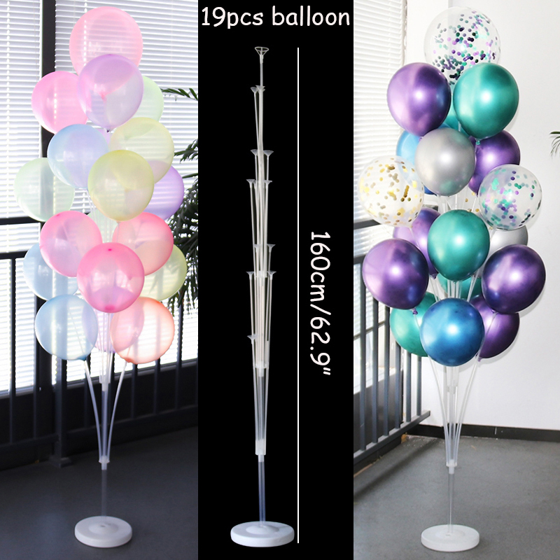 1/2 セット Led ライトエアボールスタンドホルダー列子 - Led Balloon Light のレビューと価格