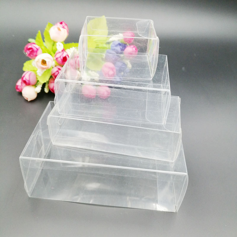 透明な長方形のプラスチックボックス,50個,透明なPVCギフ - Event Party Box のレビューと価格