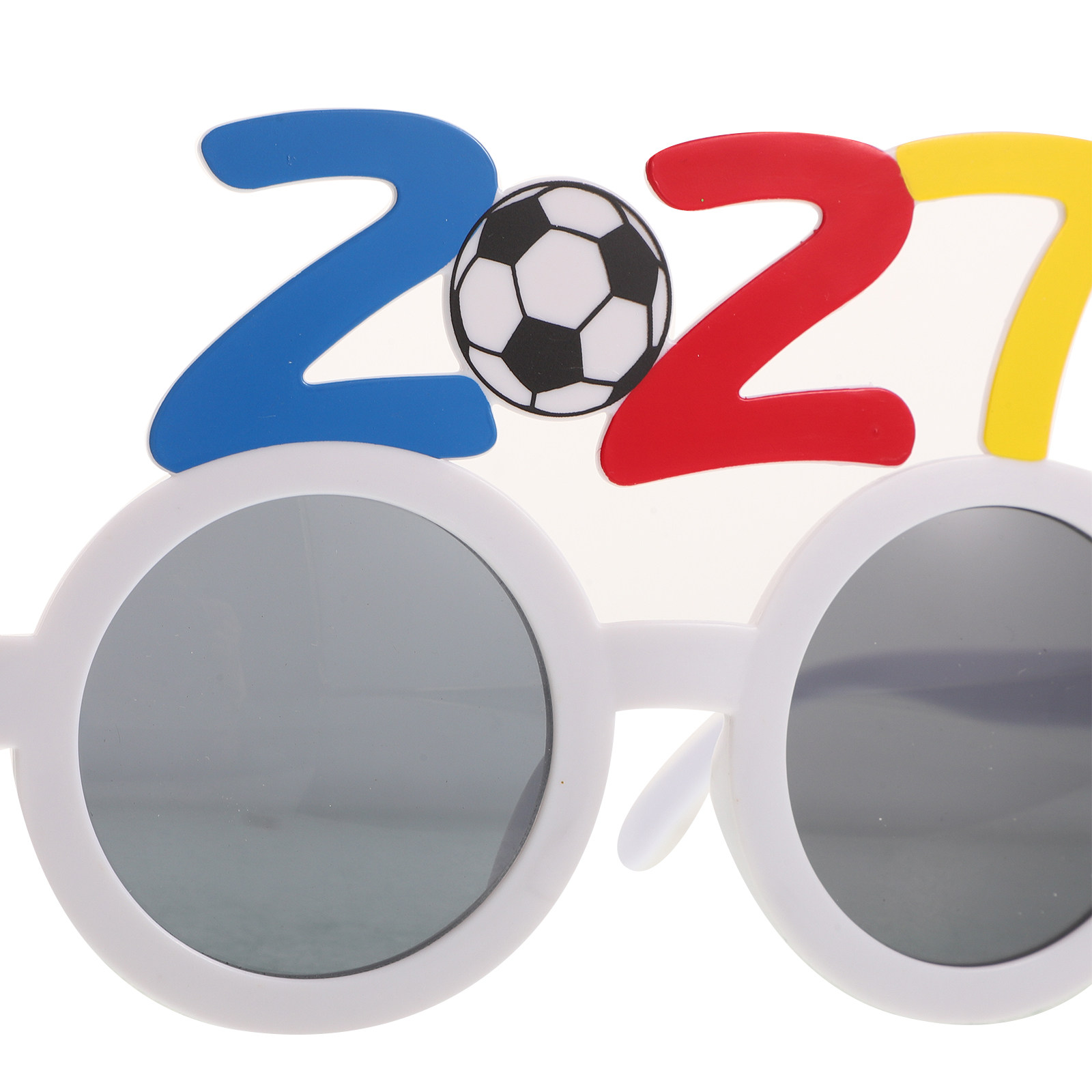 2個セット 2027 サッカーパーティーグラス カラフルな数 - Photo Booth Frame のレビューと価格
