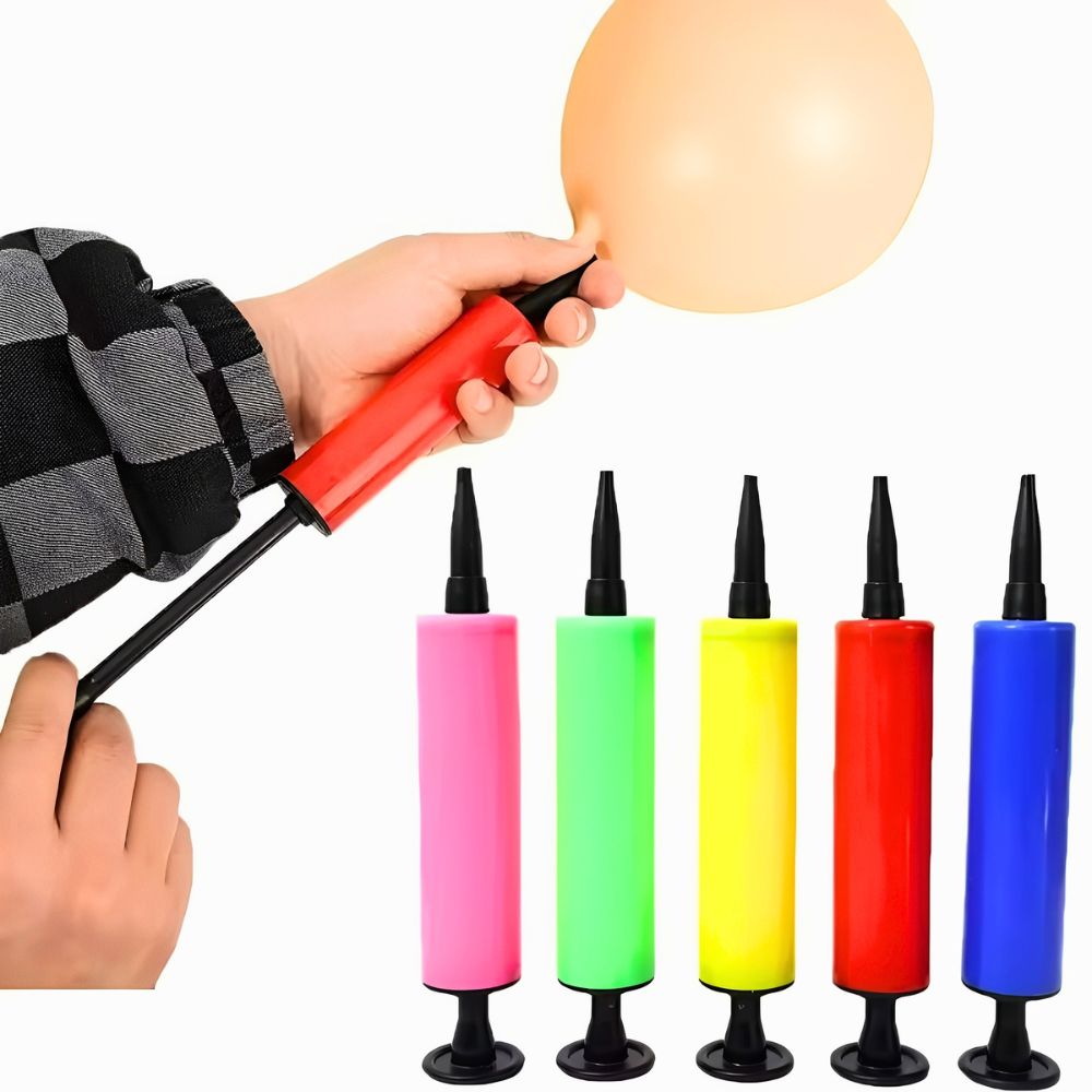 1/5/8 個バルク混合色ハンドバルーンインフレータ軽量エア - Balloon Pump Hand のレビューと価格