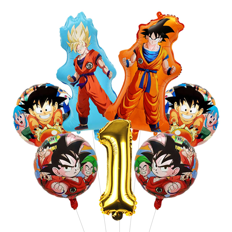 パステルカラーのドラゴンボールZ風バルーンブーケ、四星星箔風 - Event Z のレビューと価格