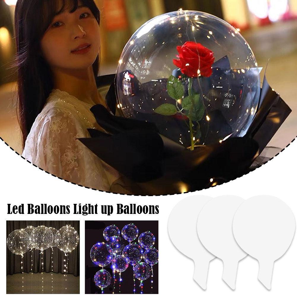 3 個の LED バルーン ライトアップバルーン 発光ボブル - Led Balloon Light のレビューと価格