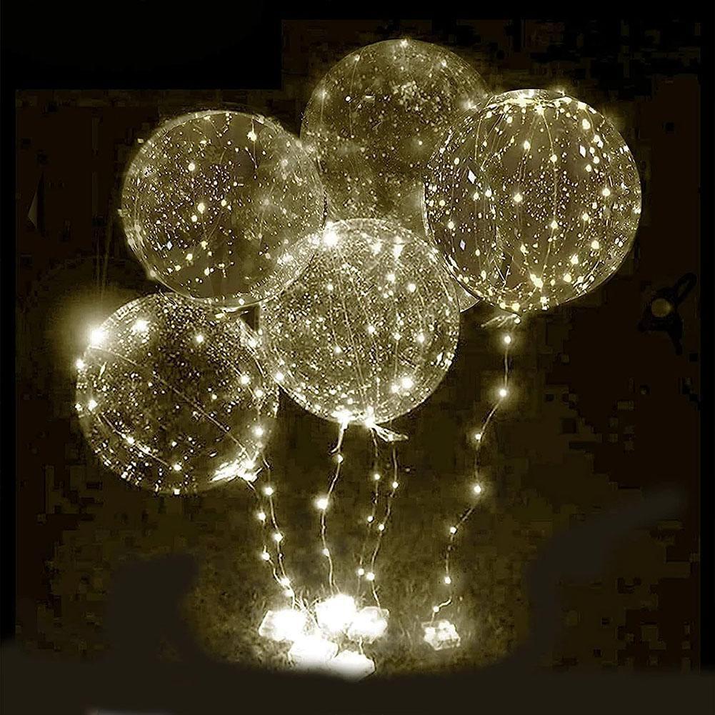 3 個の LED バルーン ライトアップバルーン 発光ボブル - Led Balloon Light のレビューと価格