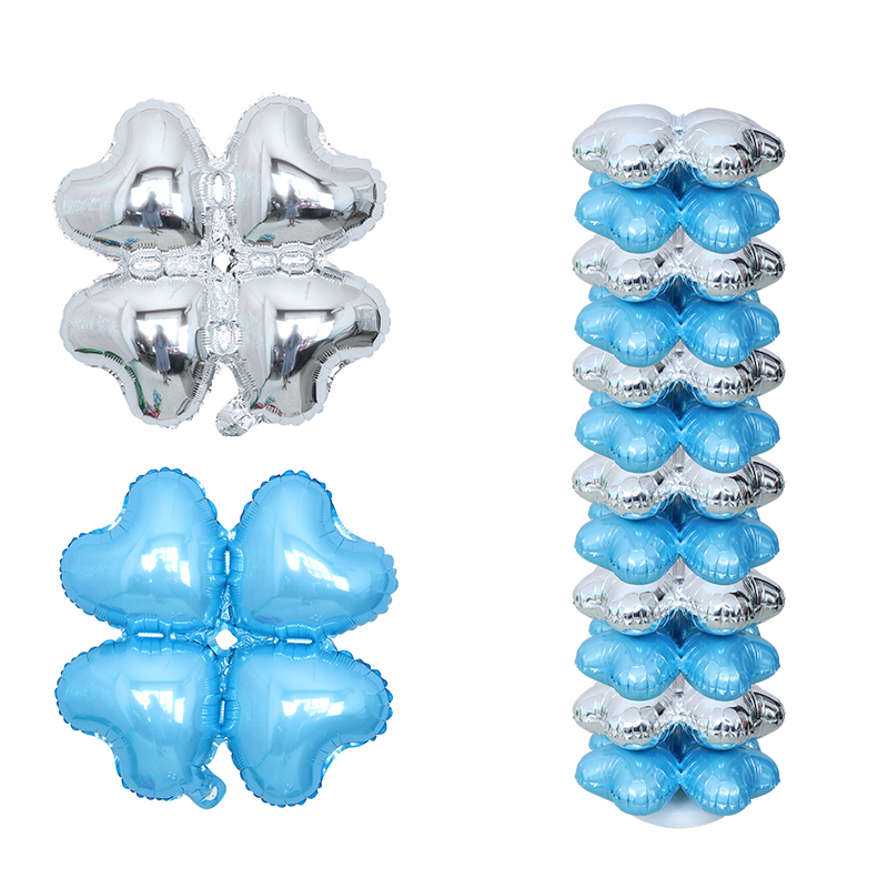 10 個 18 インチ 4 花びら花アルミ箔バルーンアーチ四 - Balloon Arch Kit のレビューと価格