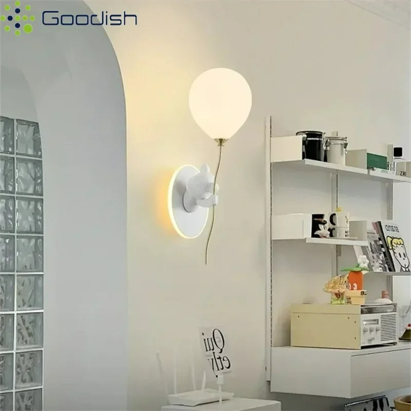 イタリアの漫画ウォールランプ暖かいかわいいバルーンベアアート - Led Balloon Light のレビューと価格