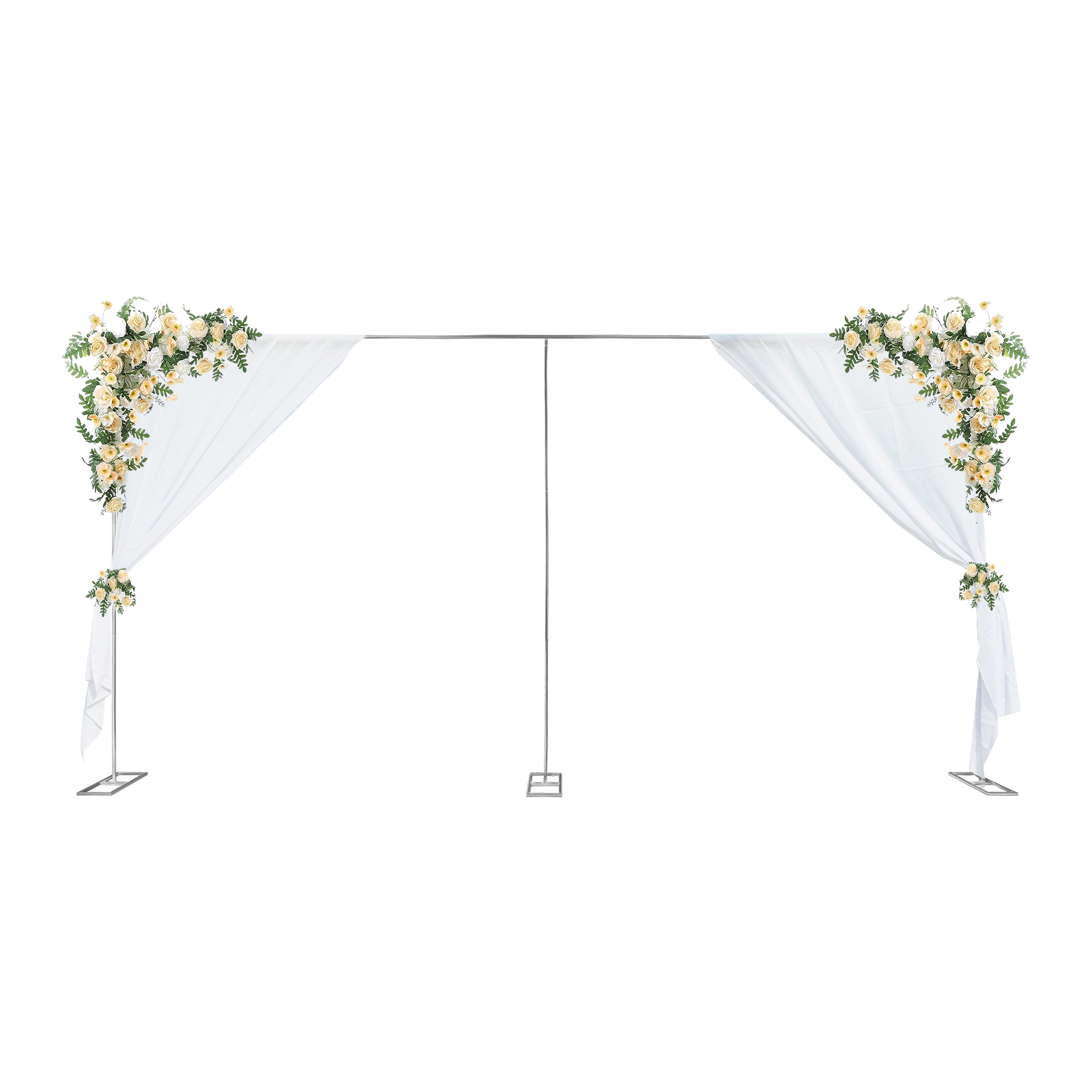 3x6m/10x20ft メタルウェディングアーチスタンド高 - Photo Booth Frame のレビューと価格