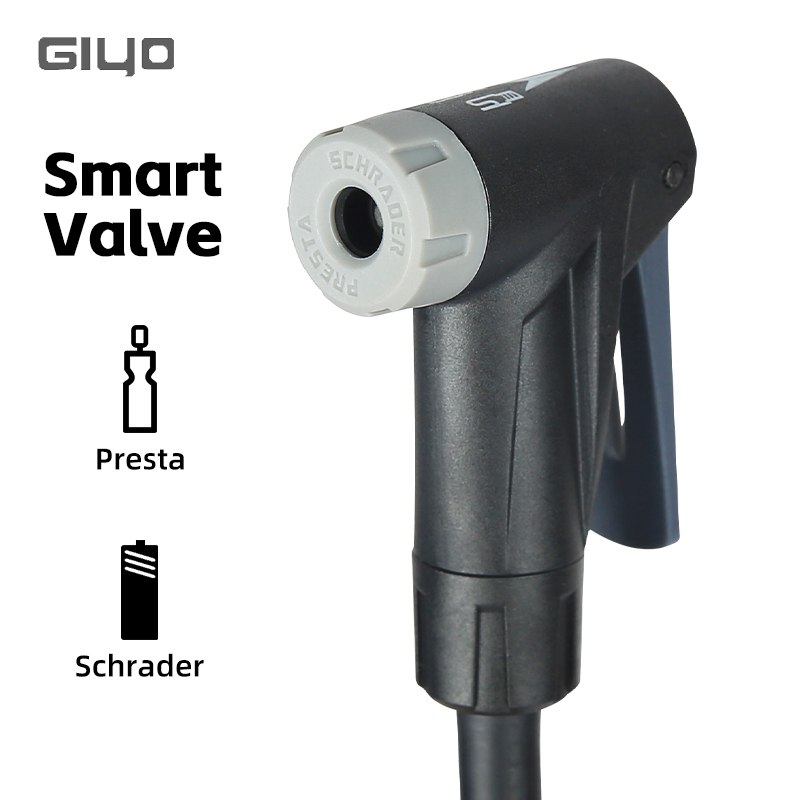 Giyo-自転車フロアポンプ,マウンテンバイクおよびロードバ - Balloon Pump Hand のレビューと価格