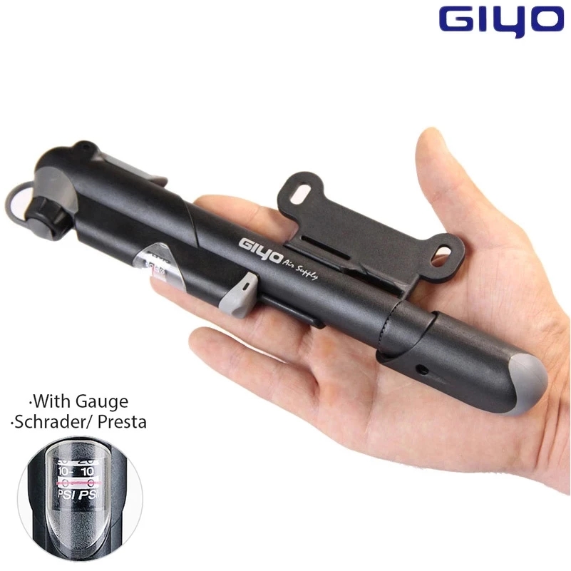 GIYO ポンプ自転車ポンプミニハンドポンプサイクリングエア - Balloon Pump Hand のレビューと価格